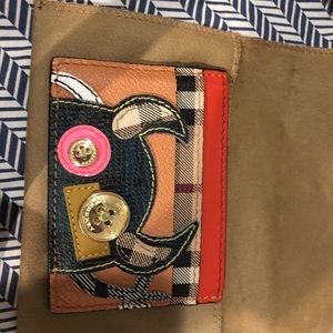 used Burberry card holder